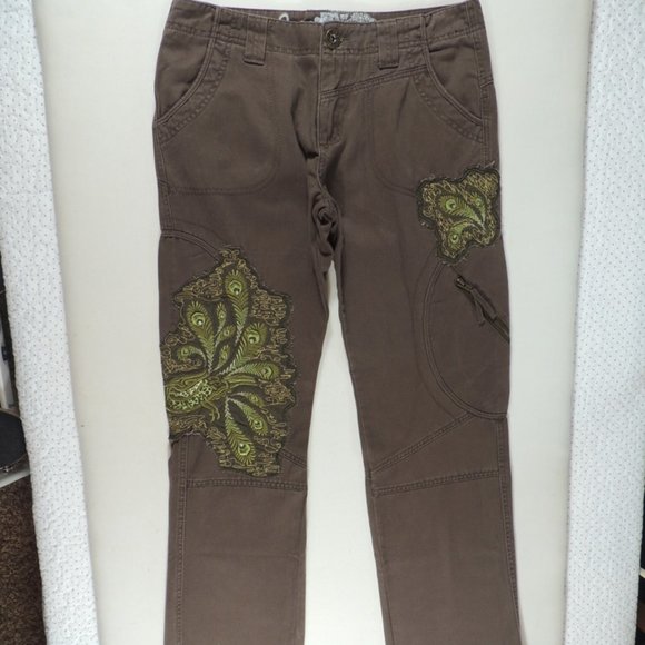 Lucy Collection Women's Brown Jeans Size XL - Picture 2 of 13